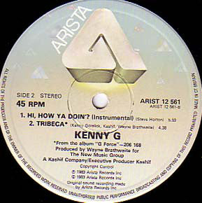 Kenny G (2) : Hi, How Ya Doin'? (12")