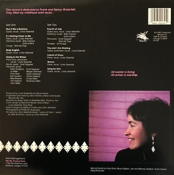 Linda Waterfall : Body English (LP, Album)
