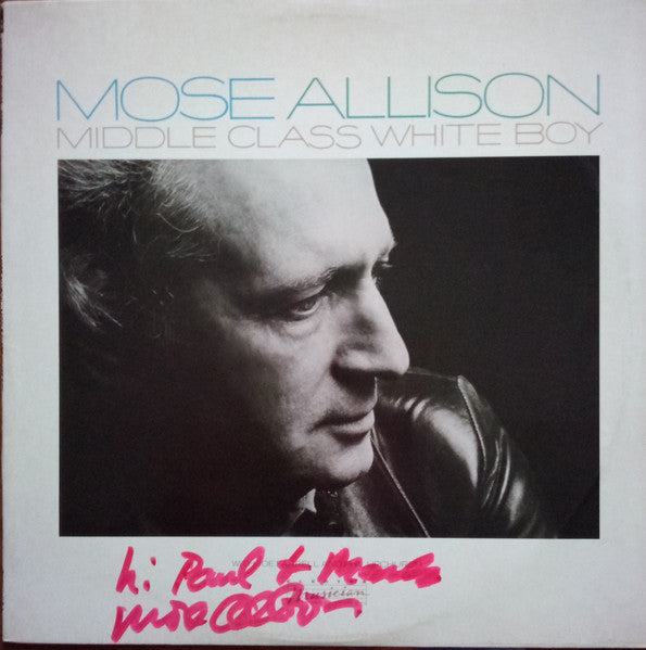 Mose Allison : Middle Class White Boy (LP, Album, Promo, Spe)