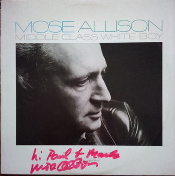 Mose Allison : Middle Class White Boy (LP, Album, Promo, Spe)