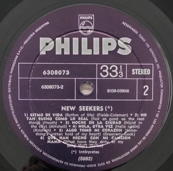 The New Seekers : New Seekers (LP, Album)