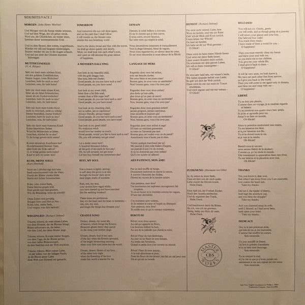 Richard Strauss - Kiri Te Kanawa, Andrew Davis, London Symphony Orchestra : Four Last Songs · Vier Letzte Lieder · Quatre Derniers Lieder (LP)