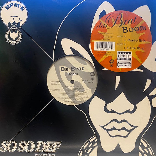 Da Brat : Boom (12")