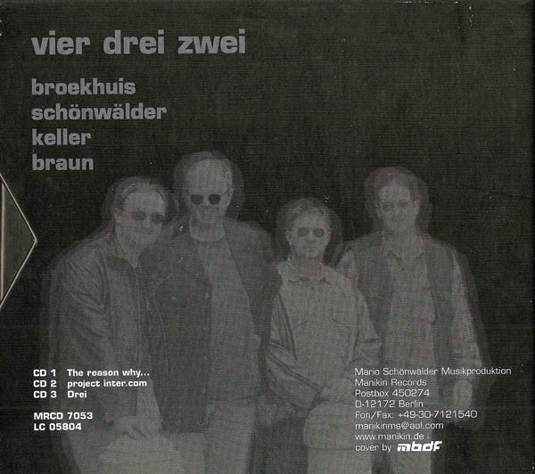 Broekhuis, Keller & Schönwälder, Bernd Braun : 4 3 2 (3xCD, Album + Box, Comp, Ltd, Num)