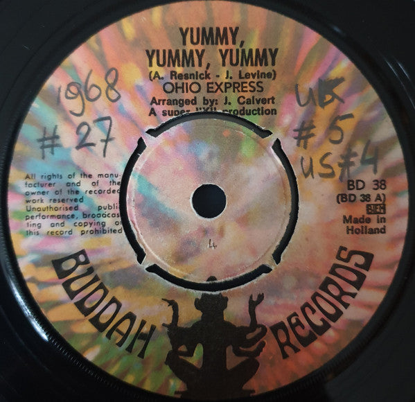 Ohio Express : Yummy Yummy Yummy (7", Single)