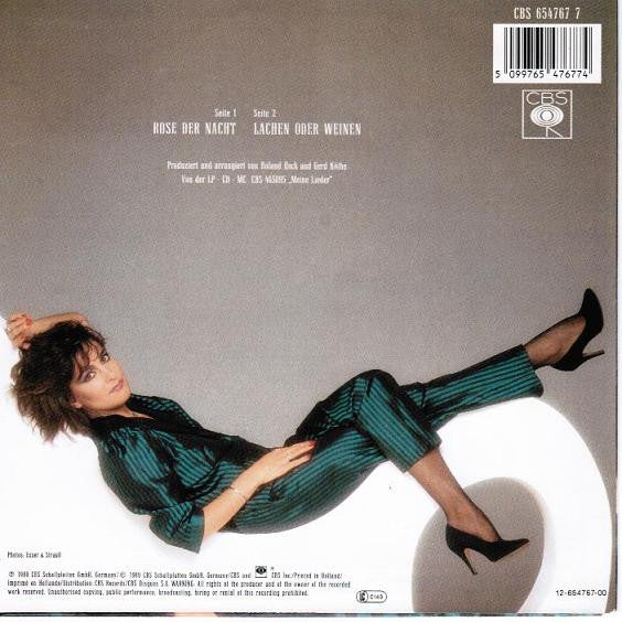 Paola (2) : Rose Der Nacht (7", Single)