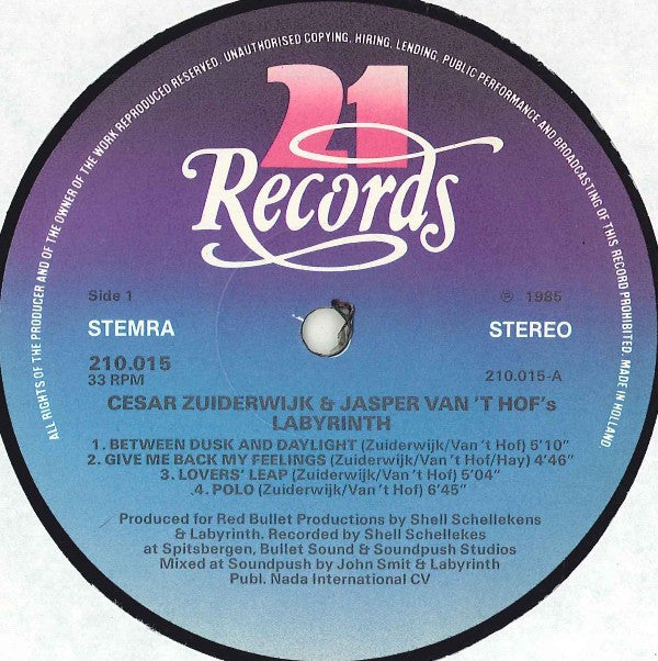 Labyrinth (4) : Labyrinth (LP, Album)