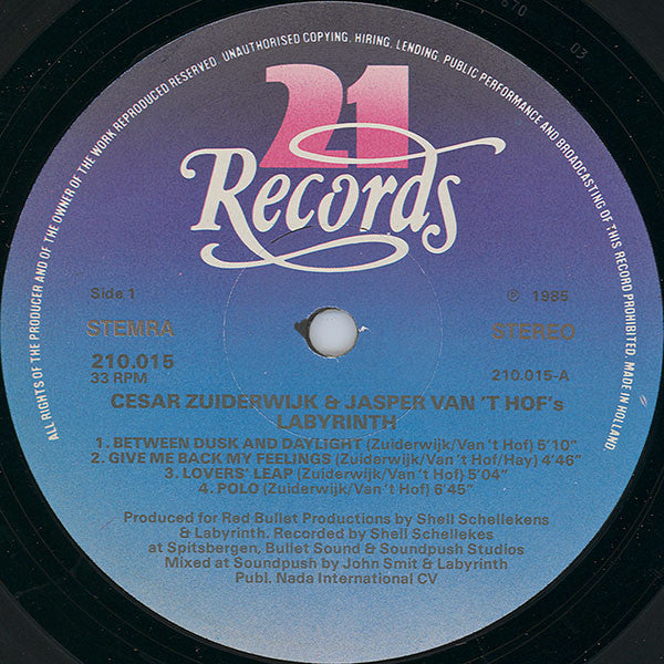 Labyrinth (4) : Labyrinth (LP, Album)