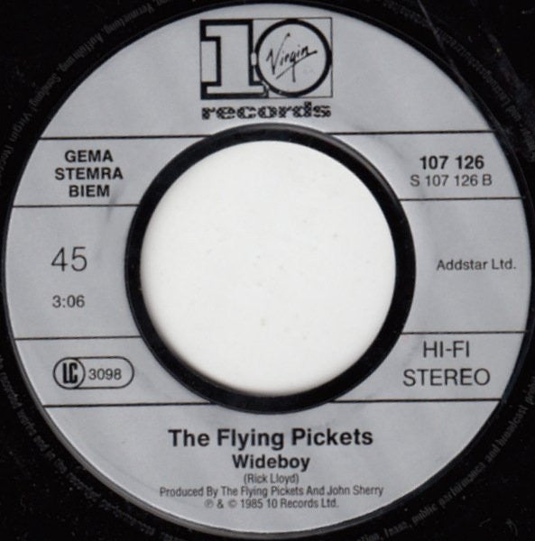 The Flying Pickets : Only The Lonely (7", Single)