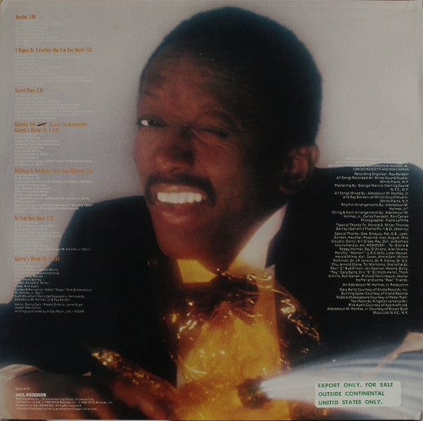 Garrett Morris : Saturday Night Sweet (LP, Album)