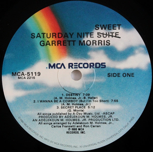 Garrett Morris : Saturday Night Sweet (LP, Album)
