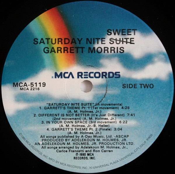 Garrett Morris : Saturday Night Sweet (LP, Album)