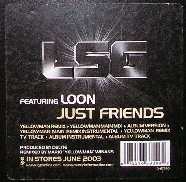 LSG Featuring Loon : Just Friends (12")