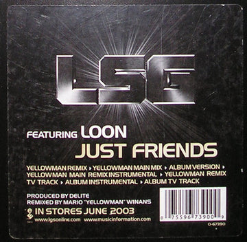LSG Featuring Loon : Just Friends (12")
