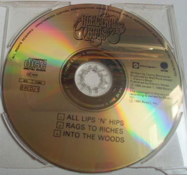 Electric Boys : Excerpts From The Funk-o-Metal Carpet Ride (CD, Promo, Smplr)