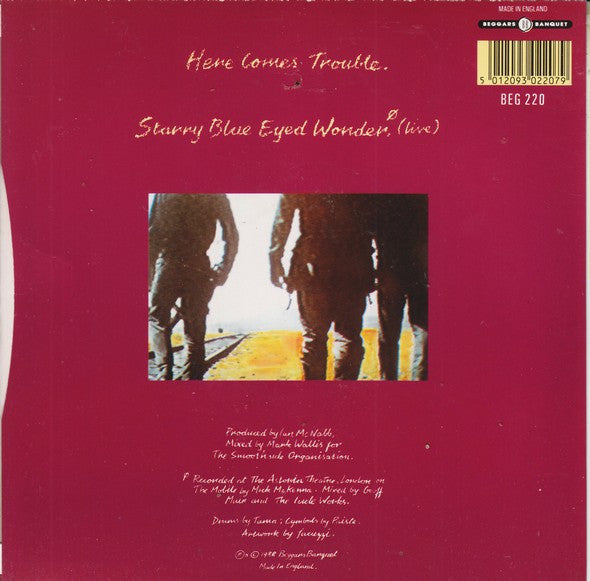 The Icicle Works : Here Comes Trouble (7", Single)