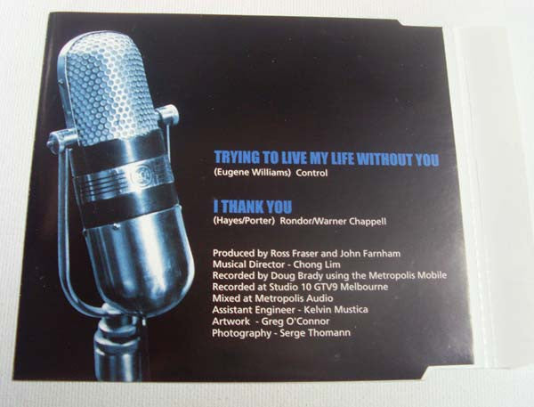 John Farnham : Trying To Live My Life Without You (CD, Single)