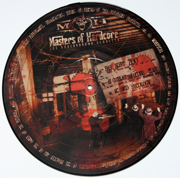Base Alert / DJ Outblast / MC Syco : The Underground Vendetta (12", Ltd, Pic)