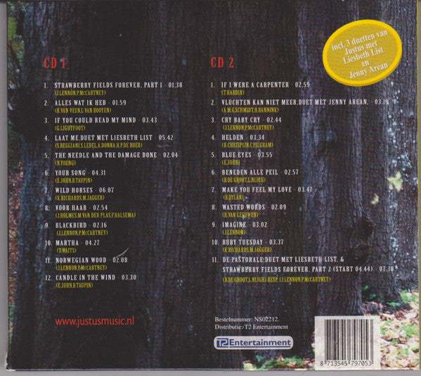 Justus Werle : Let Me Take You Back ('Cause I'm Going To...) (2xCD, Album, Fol)