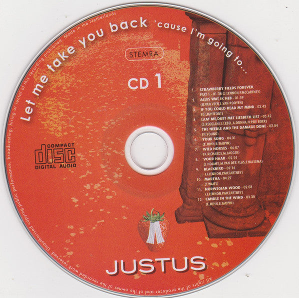Justus Werle : Let Me Take You Back ('Cause I'm Going To...) (2xCD, Album, Fol)