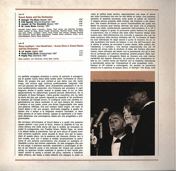 Count Basie, Lambert, Hendricks & Ross : I Giganti Del Jazz Vol. 18 (LP, Album)