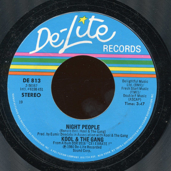 Kool & The Gang : Jones Vs. Jones (7", Styrene, 19)