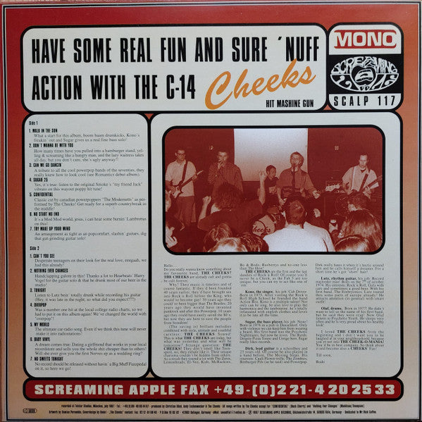 The Cheeks : Have Some Real Fun And Sure 'Nuff Action With The C-14 Hit Machine Gun (LP)