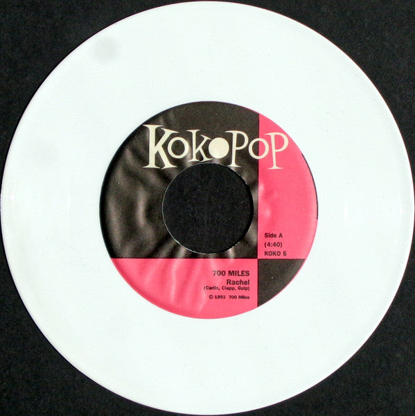 700 Miles : Rachel (7", Single, Whi)