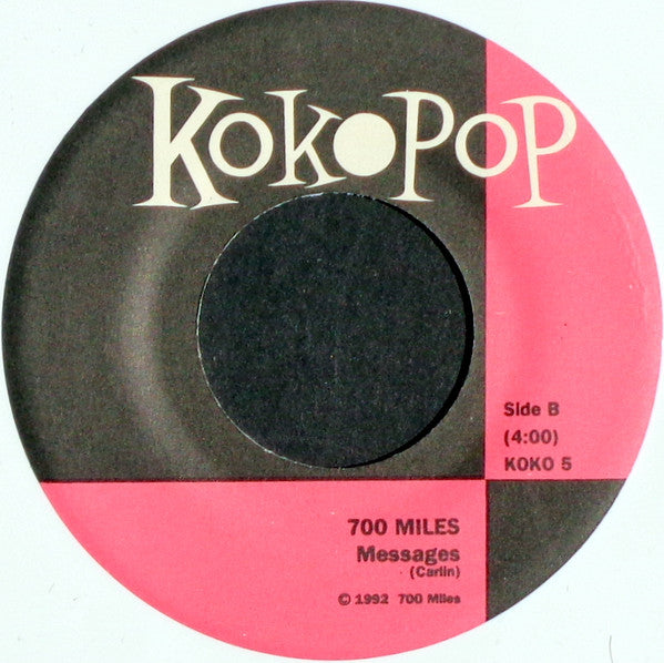 700 Miles : Rachel (7", Single, Whi)