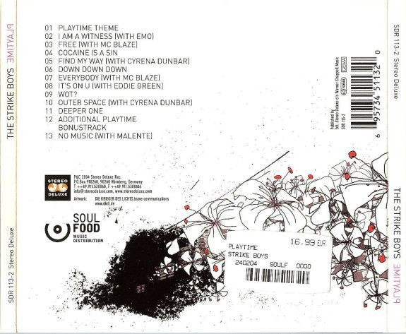 The Strike Boys : Playtime (CD, Album)