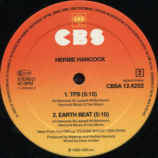 Herbie Hancock : Mega-Mix (12", Maxi)