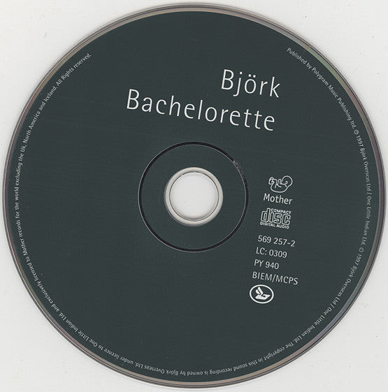 Björk : Bachelorette (CD, Single)