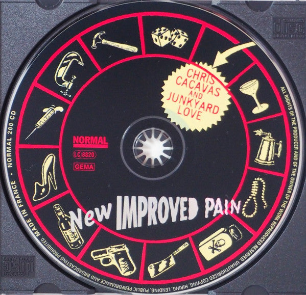 Chris Cacavas & Junkyard Love : New Improved Pain (CD, Album)