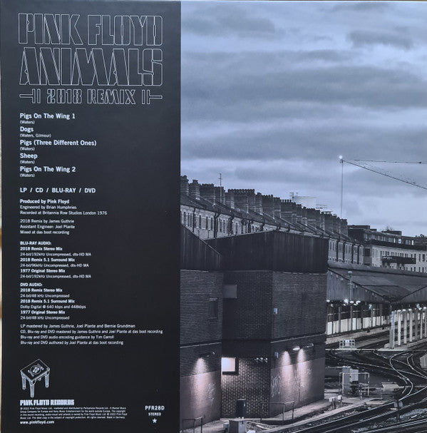 Pink Floyd : Animals (2018 Remix) (Box, Dlx, Ltd + LP, Album, RE + CD, Album, RE + Bl)