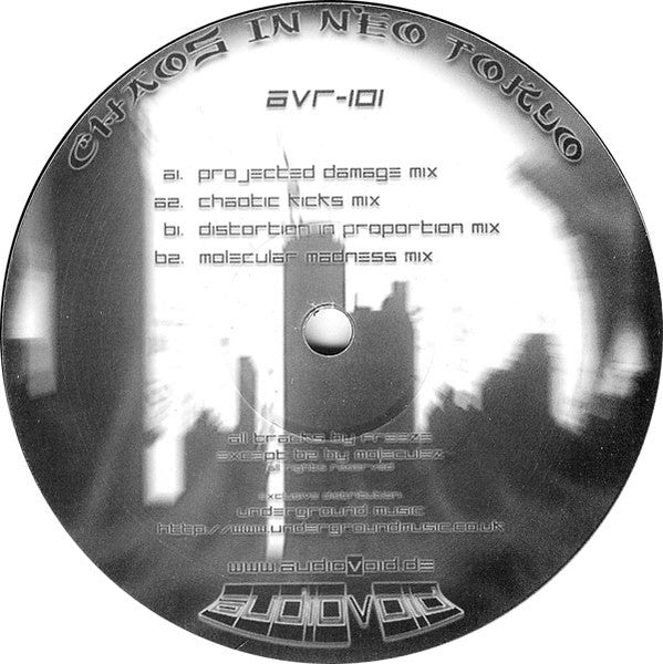 Freeze : Chaos In Neo Tokyo (12")