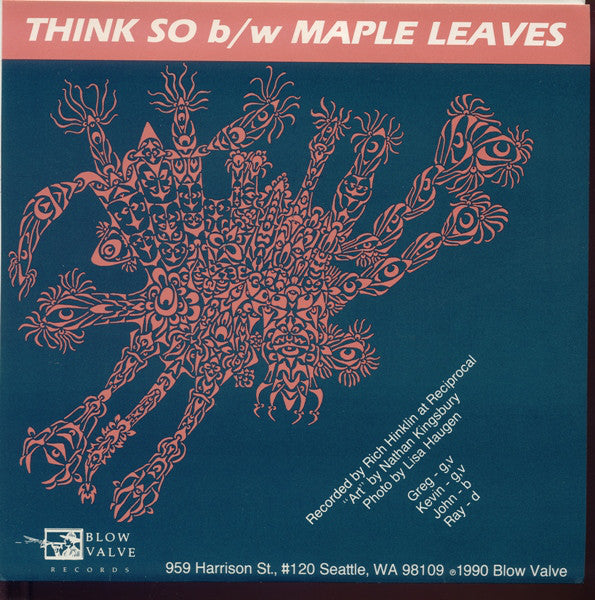 Gut Flower : Think So (7", Blu)