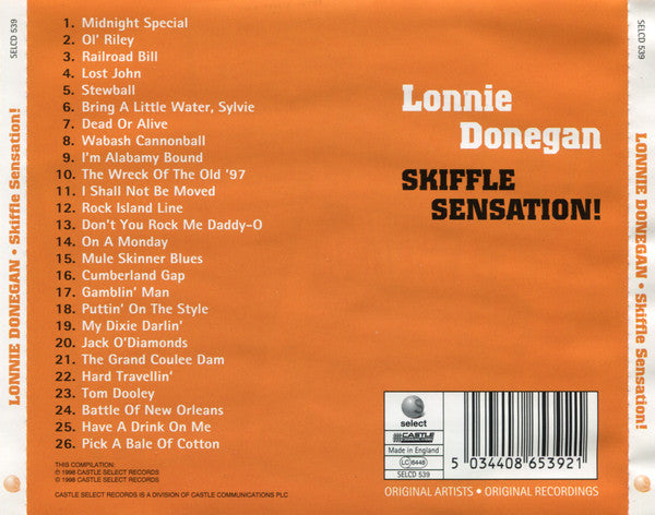 Lonnie Donegan : Skiffle Sensation! (CD, Comp)
