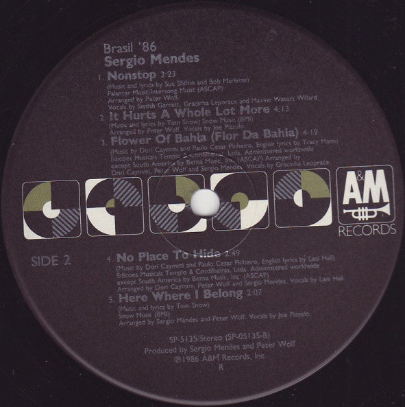 Sergio Mendes* : Brasil 86 (LP, Album, R -)