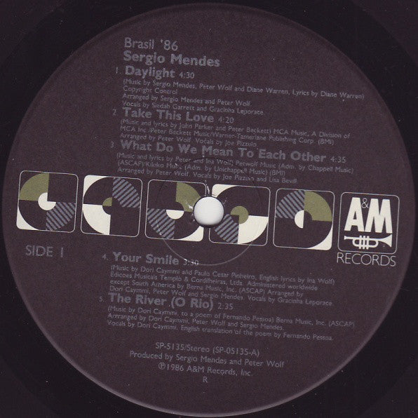 Sergio Mendes* : Brasil 86 (LP, Album, R -)