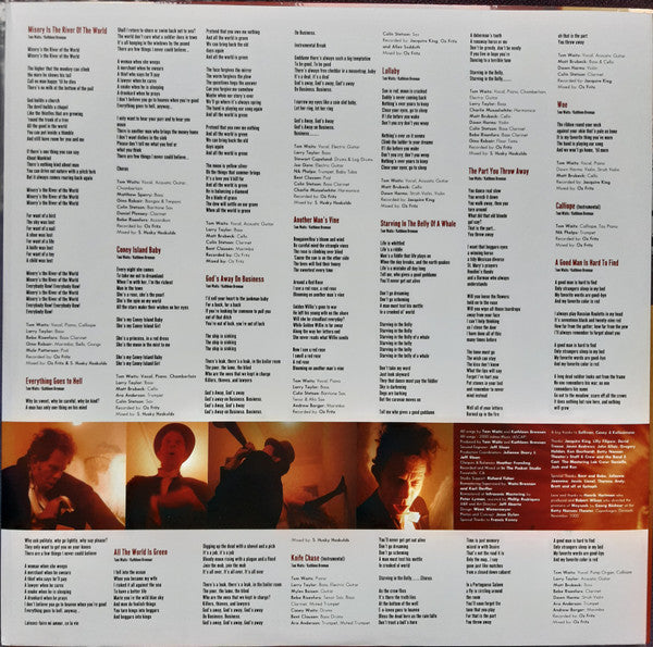 Tom Waits : Blood Money (LP, Album, Ltd, RE, RM, Gre)