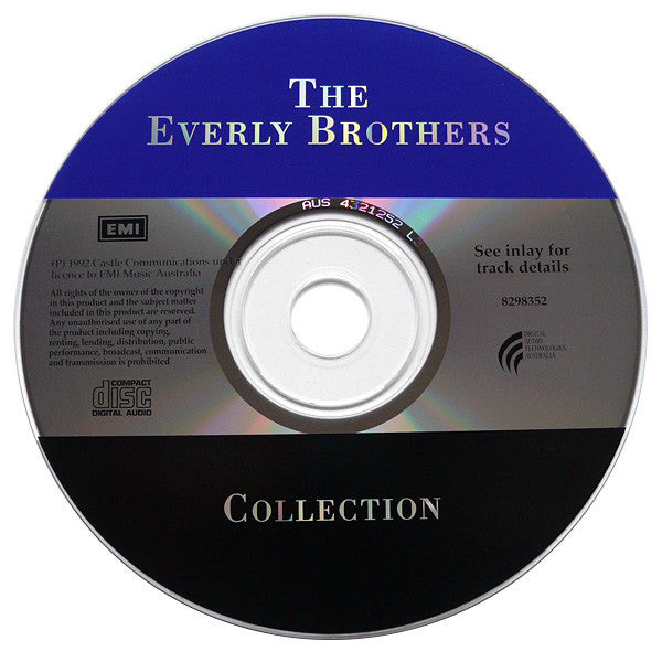 Everly Brothers : The Everly Brothers Collection (Cadence Classics 20 Greatest Hits) (CD, Album, Comp)