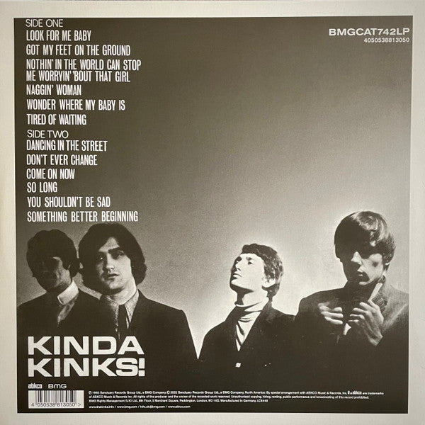 The Kinks : Kinda Kinks (LP, Album, RE)