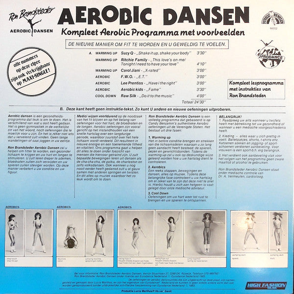Ron Brandsteder : Aerobic Dansen (LP, Album, Mixed, Gat)