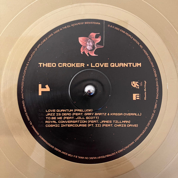 Theo Croker : Love Quantum (LP, Album, Ltd, Gol)