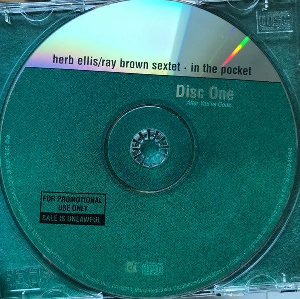 Herb Ellis-Ray Brown Sextet : In The Pocket: After You've Gone / Hot Tracks (2xCD, Comp, Promo)