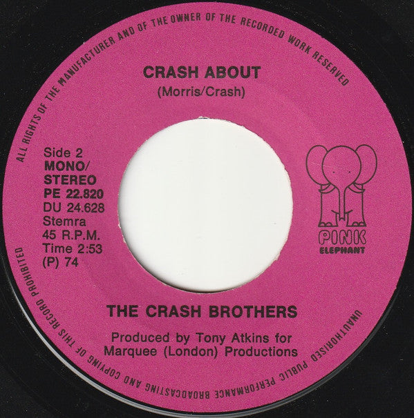 Crash Brothers : Hoo Doo Drums (7", Single)