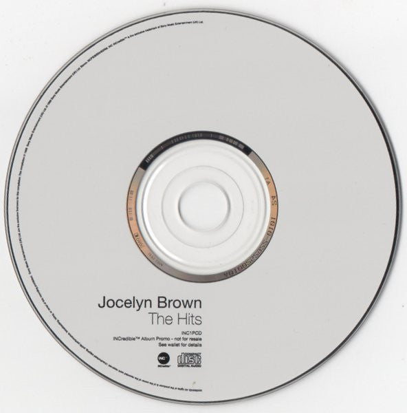 Jocelyn Brown : The Hits (CD, Promo, Smplr)