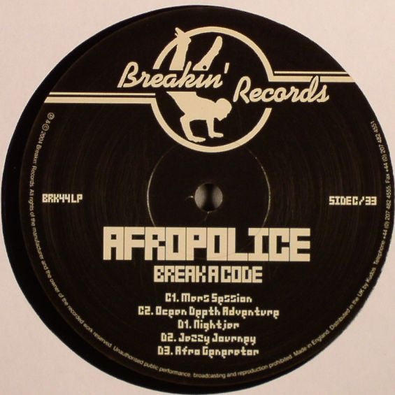 Afropolice : Break A Code (2xLP)