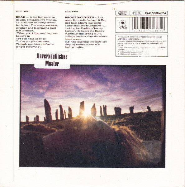 Julian Cope : Head (7", Single)