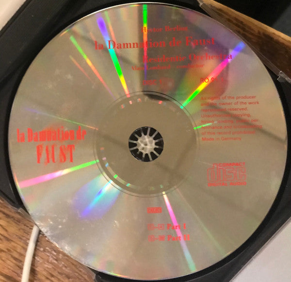 Hector Berlioz, Residentie Orkest, Alain Lombard : La Damnation De Faust (2xCD, Album)